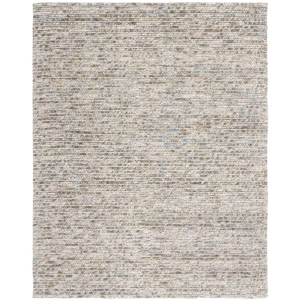 Birch Lane Elle Handmade Flatweave Area Rug in Brown/Ivory/Gray Rug Size: Rectangle 8' x 10'