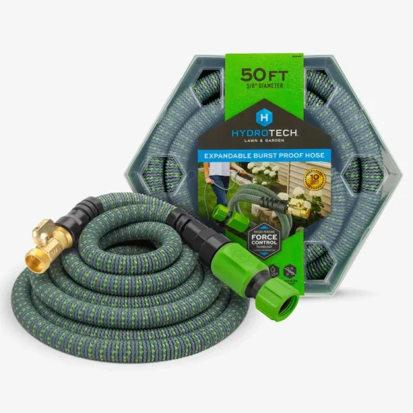 HydroTech 5/8 in. Dia. x 50 ft. Burst Proof Expandable Garden Water Hose