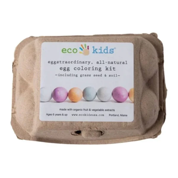 Eco-Kids Eco-Eggs Coloring and Grass Growing Kit
