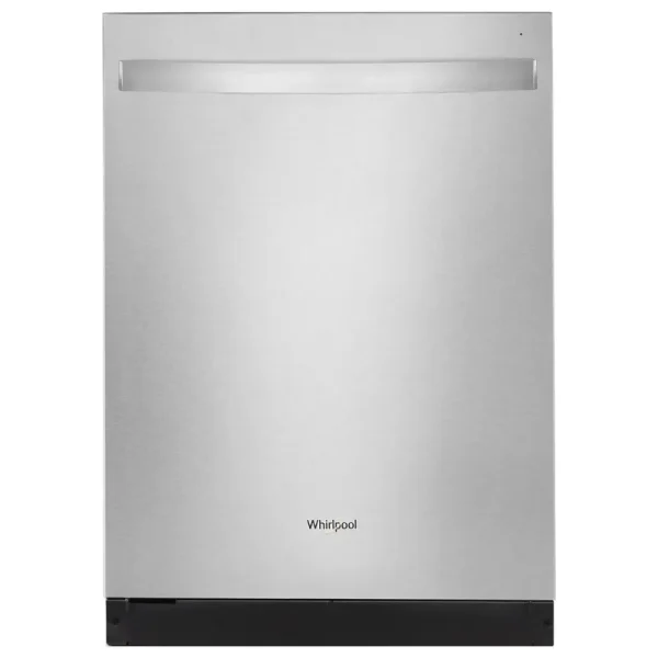 Whirlpool Quiet Dishwasher with 3rd Rack Stainless Steel