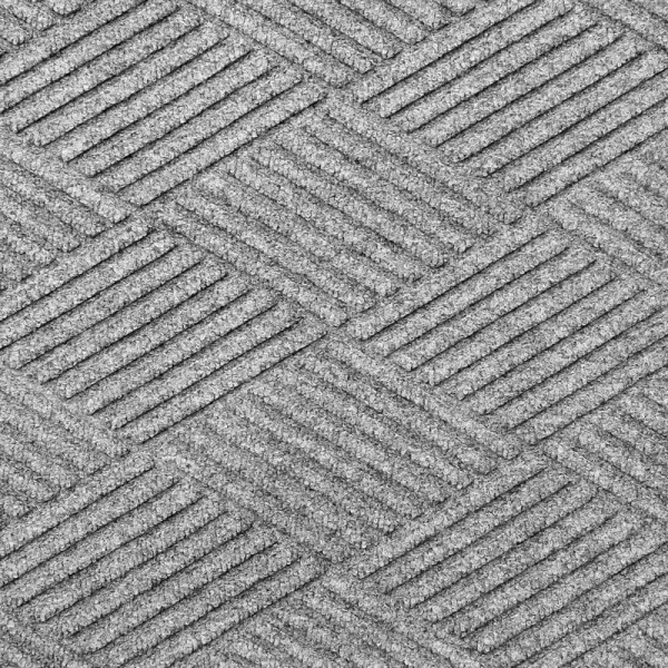 Waterhog Diamonds 8.5"x30" Stair Treads Set/4 Medium Gray