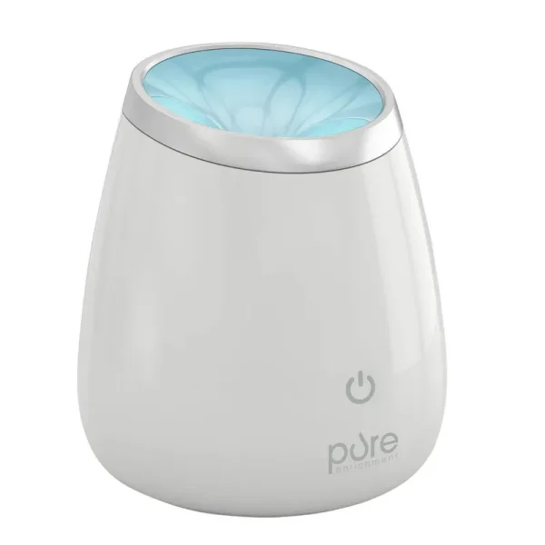 PureSpa Deluxe Ultrasonic Aromatherapy Oil Diffuser, White