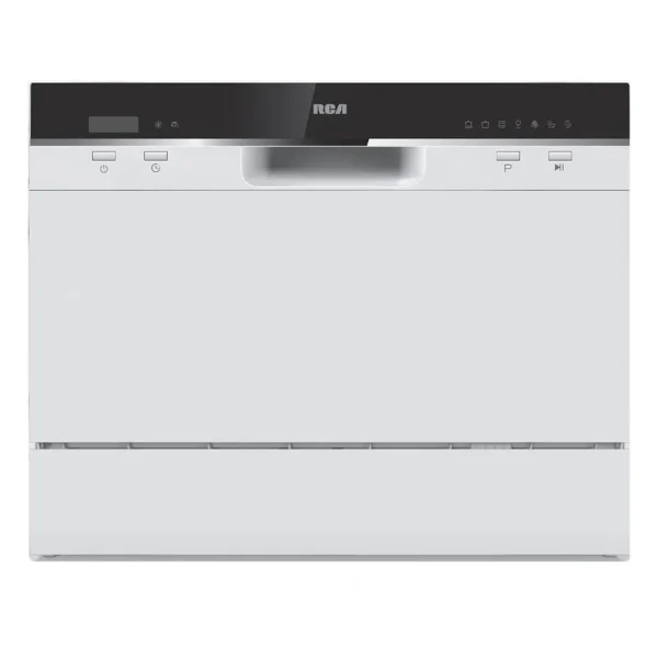 RCA Rdw3208 Electronic Countertop Dishwasher, White