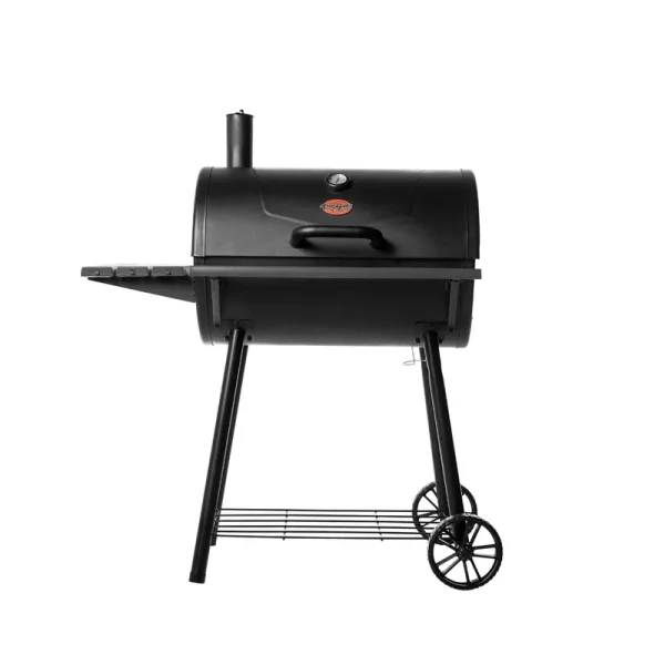Char-Griller Super Pro Charcoal Grill 30-in W Black Barrel Charcoal Grill Stainless Steel | 2525