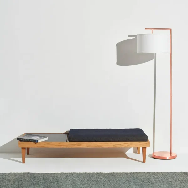 Brightech Montage Modern LED Floor Lamp - Rose Gold