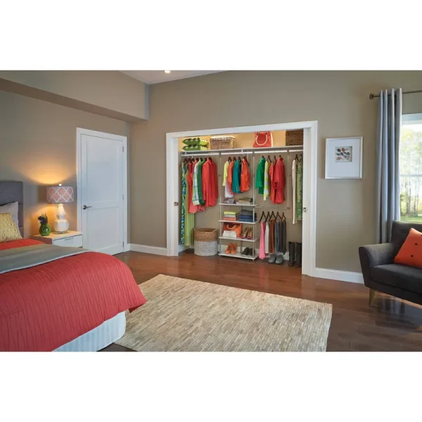 Closetmaid 4-Shelf Closet Maximizer, White