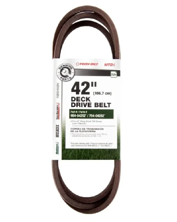 MTD Deck Drive Belt 0.5 in. W x 42 in. L for Riding Mowers