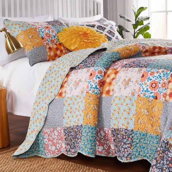 Barefoot Bungalow Carlie Quilt Set, 2-Piece Twin/XL, Calico