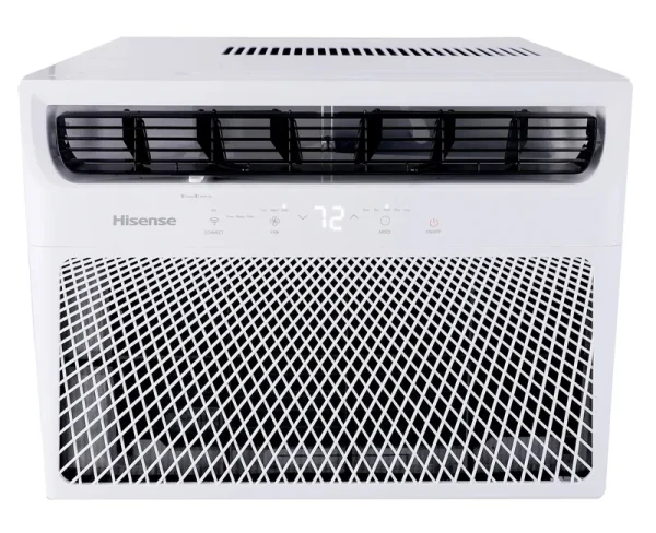 Hisense 350-sq ft Window Air Conditioner with Heater (115-Volt; 8000-BTU) in White | AW0822DR1W