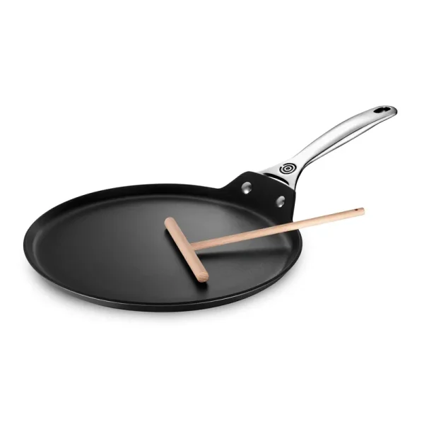 Le Creuset 11" Crepe Pan with Rateau | Toughened Nonstick Pro