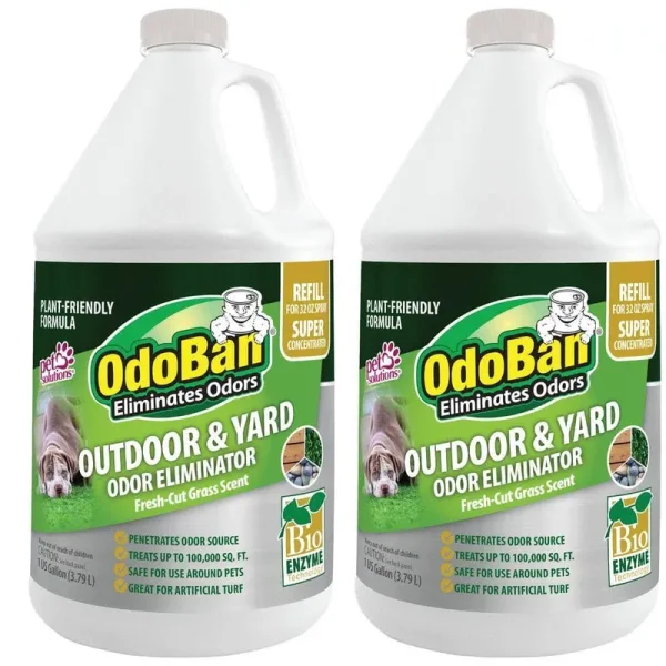 128 oz. Outdoor and Yard Odor Eliminator Refill (2 Pack)