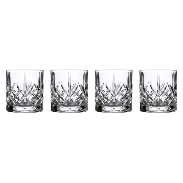 Marquis by Waterford Maxwell Tumbler Set/4, Clear, 11 Ounces