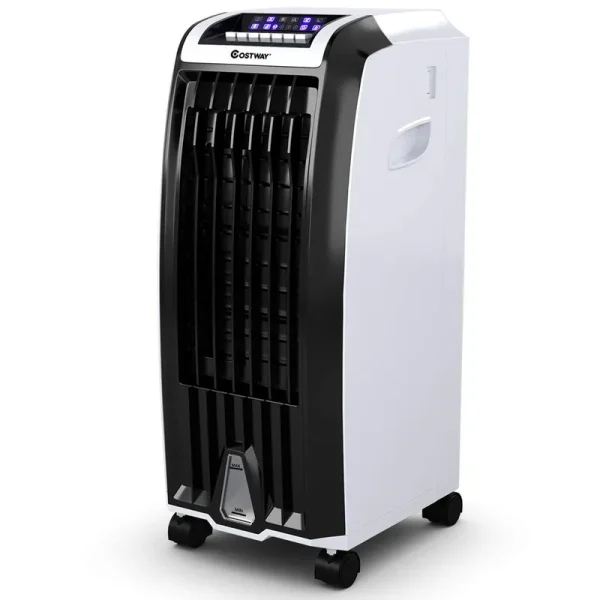 Nightcore Air Cooler, Portable Air Cooler with 3 Different Wind Speed, Bladeless Electric Fan, Humidifier with Remote Control