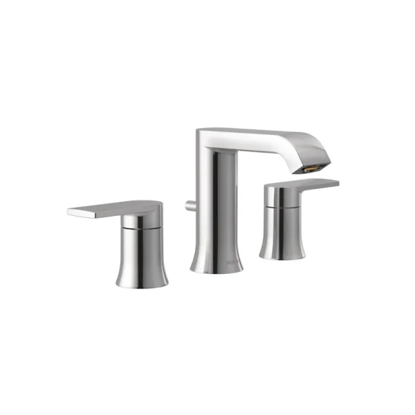 Moen T6708 Genta Two-Handle Widespread Bathroom Faucet, Chrome