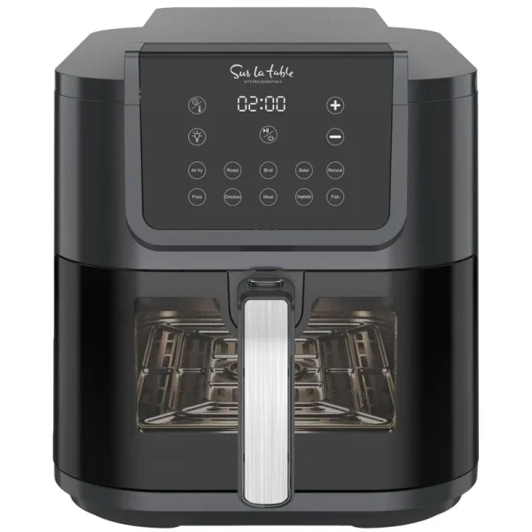 Sur La Table Kitchen Essentials 8qt Air Fryer Black
