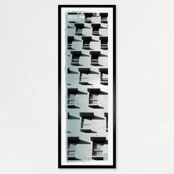 MCS Gallery Foundation Poster Frame, Black , 13.5 x 40 in