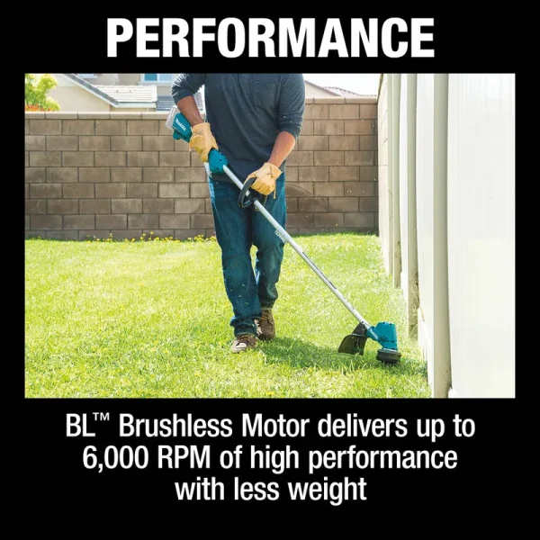 Makita XRU23SM1 18V LXT Lithium Ion Brushless Cordless 13" String Trimmer Kit
