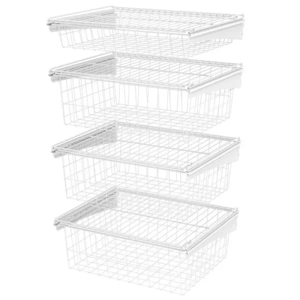 ClosetMaid 2815 ShelfTrack 4 Drawer Kit , White