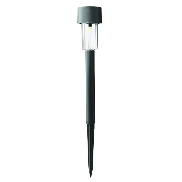 Mainstays Classic Column Solar Path Light and Garden Light, Black