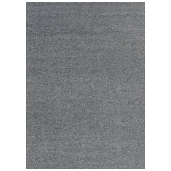 Foss Floors 6 ft. x 8 ft. Indoor/Outdoor Rib Area Rug, Smoke