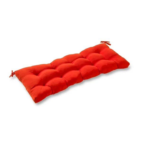Greendale Home Fashions 44 in. Outdoor Swing/Bench Cushion Salsa