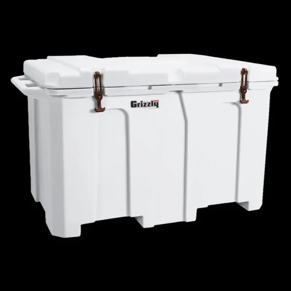 Grizzly 400 Qt. Cooler, White