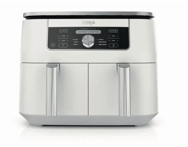 Ninja Foodi 6 - in - 1, 8 Quart 2 - Basket Air Fryer with Dualzone Technology - White