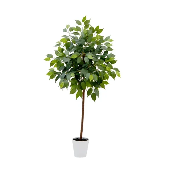 Nearly Natural 4ft. Artificial Ficus Tree with Decorative Planter