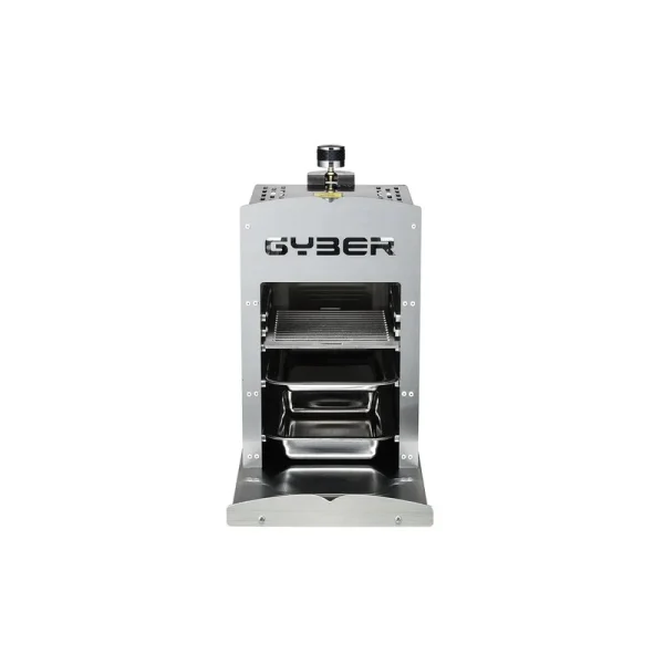 Gas Infrared Grill (Propane) Single. Vertical Cooking and Outdoor Grilling | BBQ Chicken. Steak. Fish. Vegetables | Fast. Efficient Heating Element | Stainless Steel