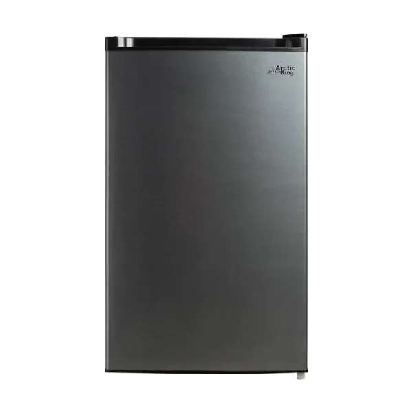 Arctic King 4.4 Cu ft One-Door No Freezer Mini Fridge Black Stainless Steel Look E-Star ARM44A5ASL