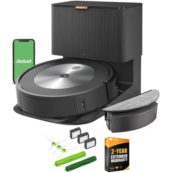 iRobot Roomba Combo J5+ Self-Emptying Robot Vacuum & Mop +Accessory + 2 Yr Warranty