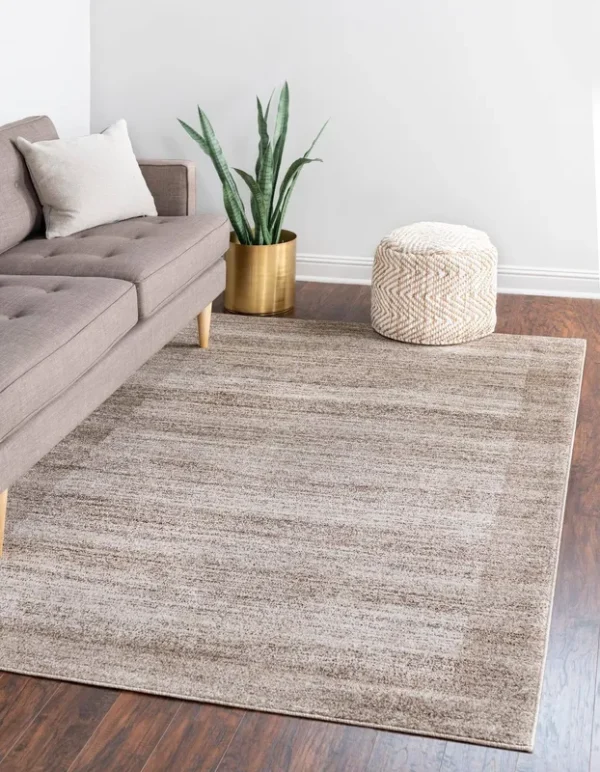 Unique Loom Abigail Del Mar Area Rug - 5' x 8' Beige