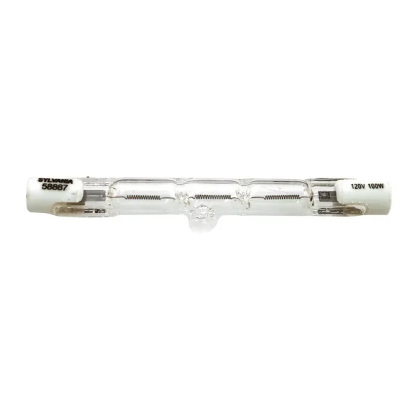 Sylvania 100W 120V R7S T3 Tungsten Halogen Double-Ended Light Bulb