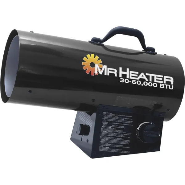 Mr. Heater Forced Air Propane Heater- 60,000 BTU 1500 Sq. ft Cap