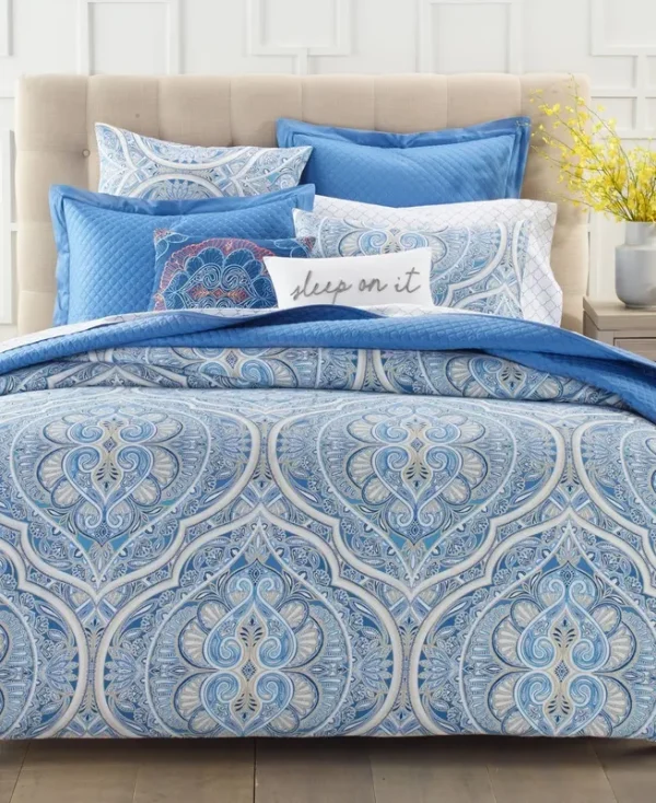 Charter Club Damask Designs Amara Paisley 3-Pc. Comforter Set, Full/Queen