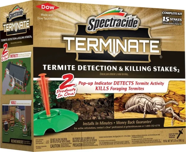 Spectracide Terminate 15-Stake Termite Killer Pack of 6