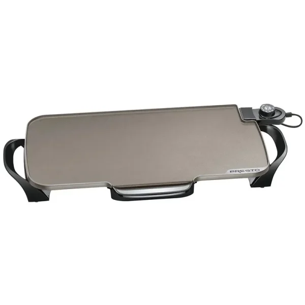 Presto? Diamond Coat Ceramic 22" Griddle, Silver