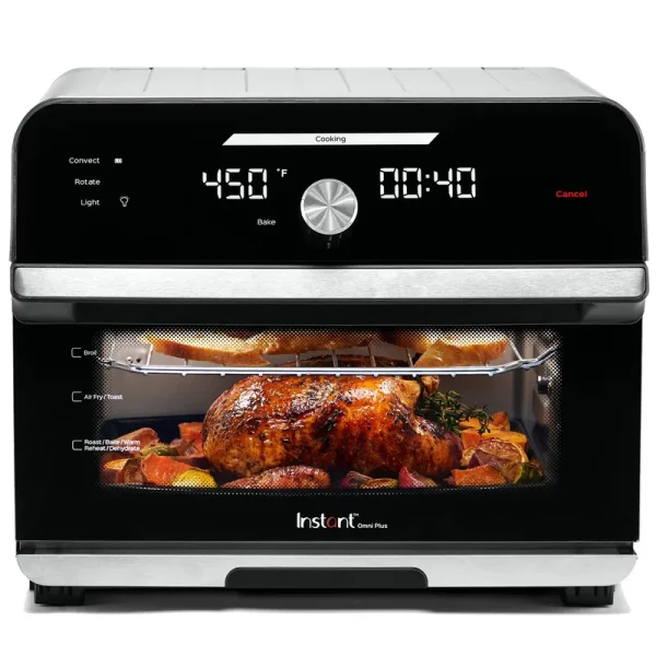Instant Omni Plus 18 L Air Fryer Toaster Oven Combo with 10 - in - 1 Functions, from the Makers of Instant Pot