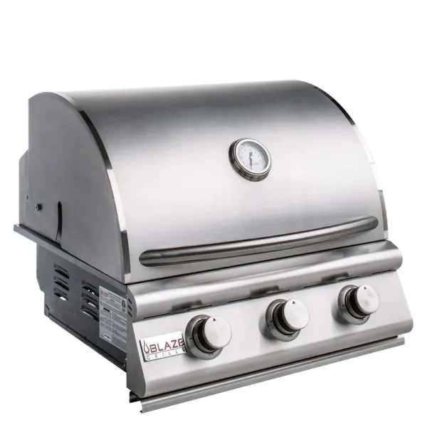 Blaze Prelude LBM 25 inch 3-Burner Built-In GAS Grill - BLZ-3LBM, Propane
