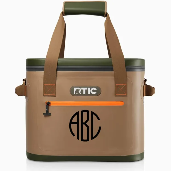 RTIC Soft Pack Insulated Cooler Bag - 30 Cans - Tan