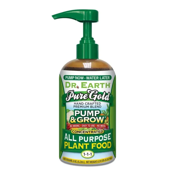 Dr. Earth Pump & Grow Pure Gold All Purpose Liquid Plant Food