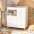 33.5''White 5 Drawers
