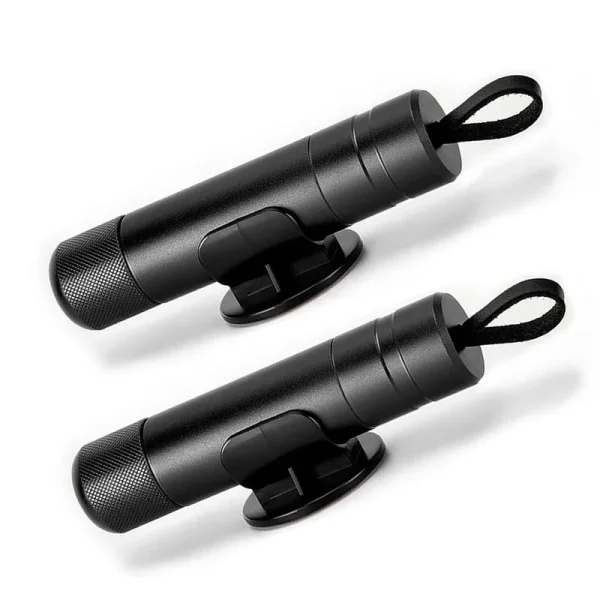 ACEBON Pack of 2, Car Safety Hammer Emergency Escape Tool One Second Window Breaker Seatbelt Cutter Car Glass Breaker Life-Saving Emergency Artifact