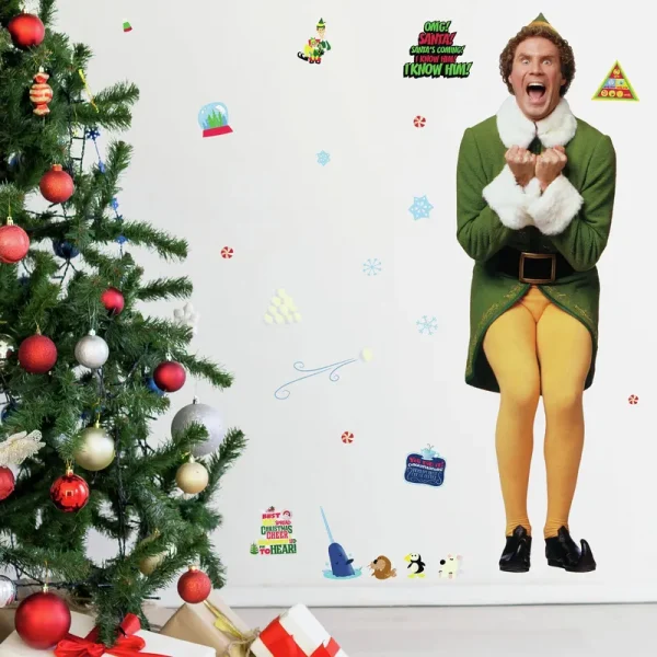 RoomMates Buddy The Elf Giant Wall Decals