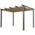 9'X13' (Yellow Brown Canopy Dark Gray Frame)