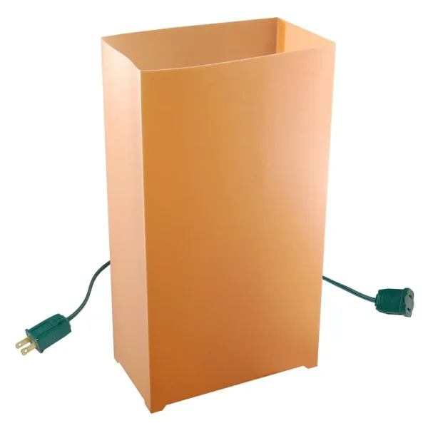 Lumabase Electric Luminaria Kit 10 Count Tan