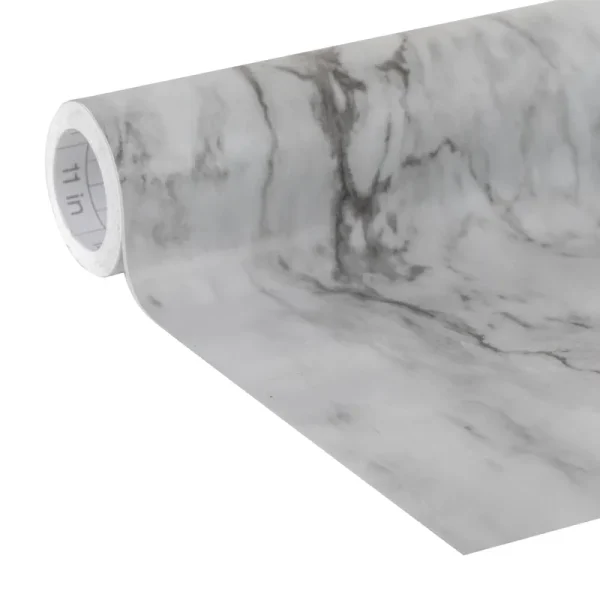 Easyliner Adhesive Laminate 20 in. x 15 ft. Shelf Liner, Gray Marble