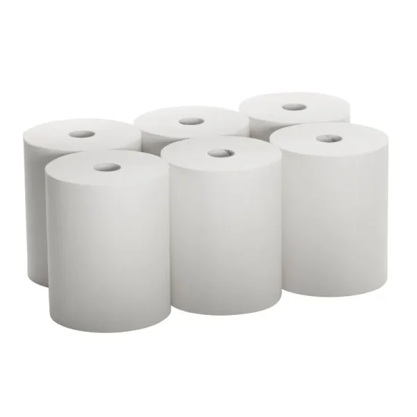 Sauve enMotion Compatible High Capacity Paper Towels 10" x 800' Roll White 6 Rolls of Approx. 800'