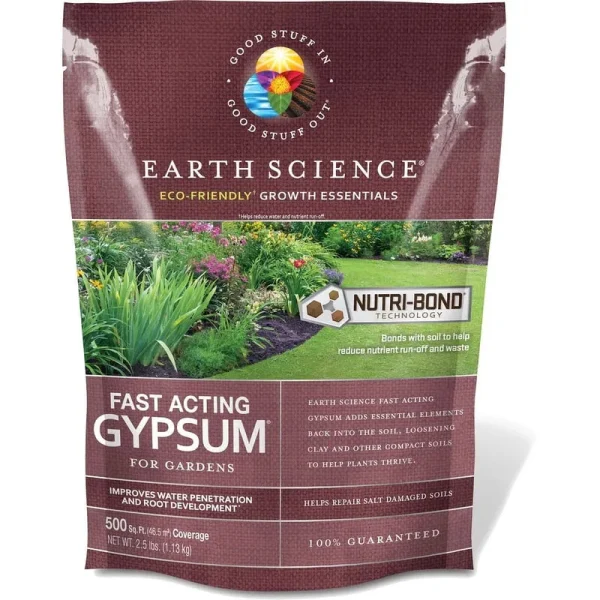Earth Science Gypsum 500 Sq ft 2.5 lbs