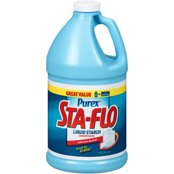 Purex Sta-Flo Concentrated Liquid Starch, 64 oz Bottle (3 Pack)